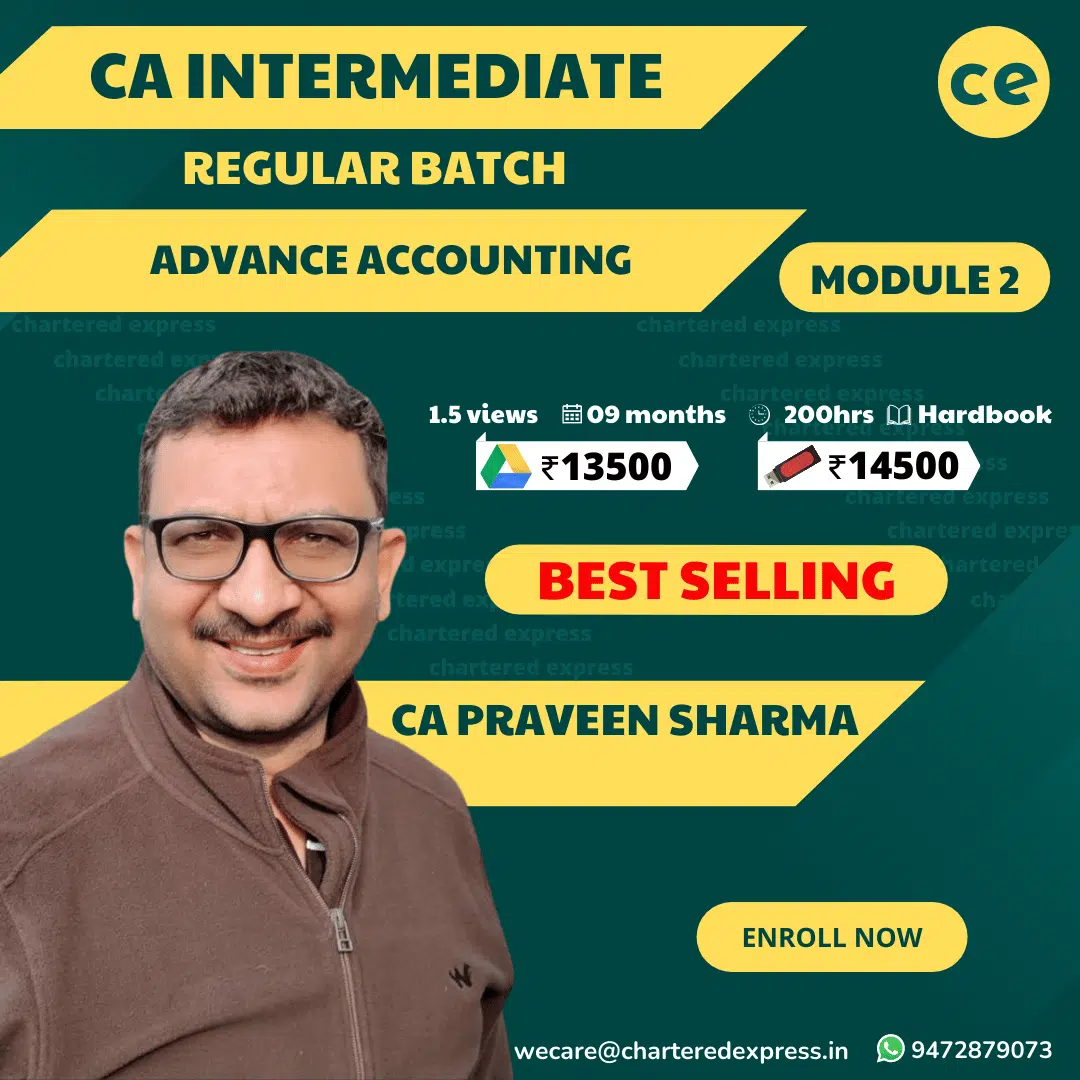 CA Inter Advance Accounting Regular By CA Parveen Sharma