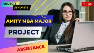 Amity MBA Major Project Report for Semester IV