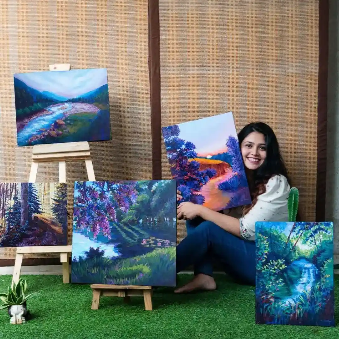 How this ca passion became india's art sensation in just 7 years shweta ektare