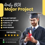 Amity BCOM Project Report Dissertation for Semester VI